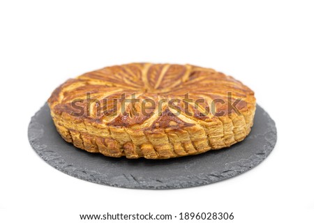 Epiphany Cake, called in french galette des rois.
