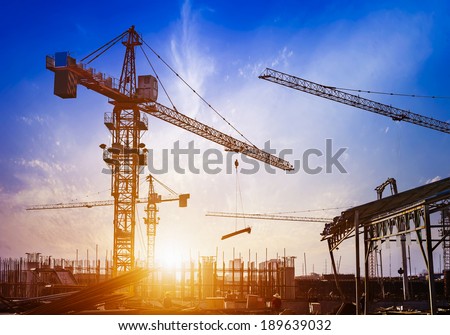 construction site Royalty-Free Stock Photo #189639032