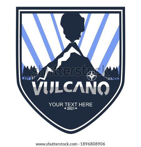 Volcano logo design in 2021