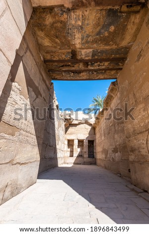 Karnak Luxor Temple in Egypt