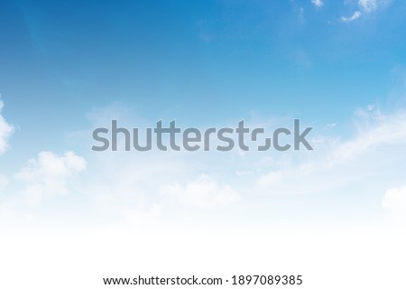 Background sky gradient , Bright and enjoy your eye with the sky refreshing in Phuket Thailand. Royalty-Free Stock Photo #1897089385