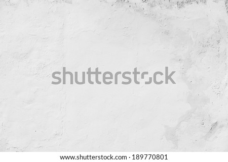concrete white wall