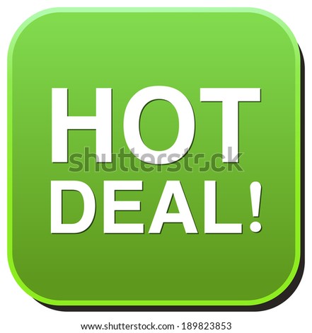 Hot deal button 
