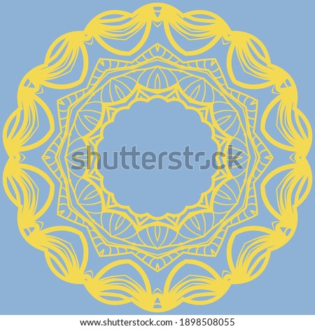 Flower Mandala. Oriental pattern, vector illustration. Islam, Arabic, Indian, moroccan