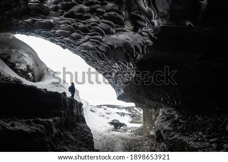 Black Diamond Ice Cave at Jokulsarlon Glacier