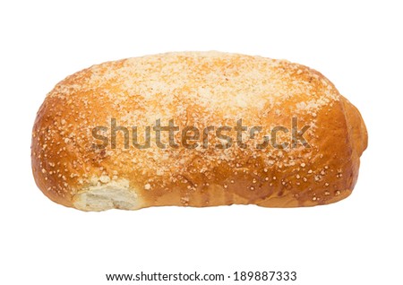 bun on a white background