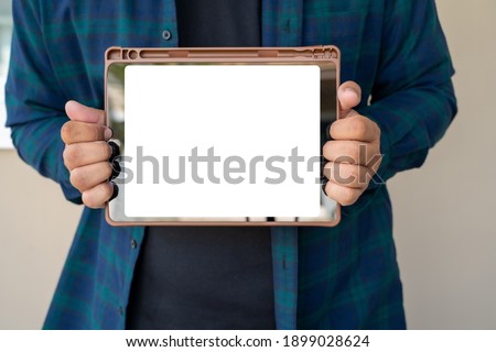 digital tablet with blank screen Technology and phone technology trends