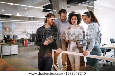 Programmer working in a software developing company Royalty-Free Stock Photo #1899049240