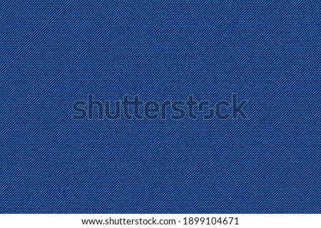 Blue jeans denim texture. Vector illustration. 