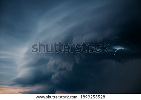 Toronto, GTA, Canada, tornados and hurricanes cause property damage and disruption in the province. Royalty-Free Stock Photo #1899253528