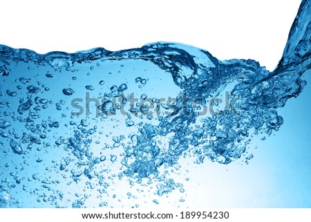  background of small bubbles water. close up