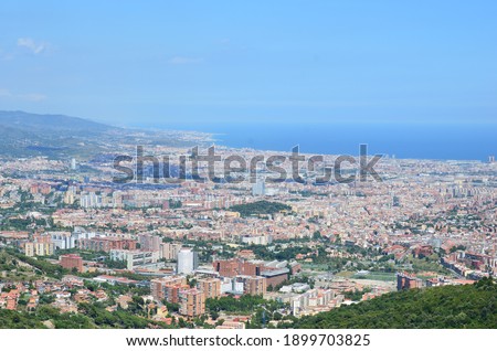 Terrific view of Barcelona, Spain