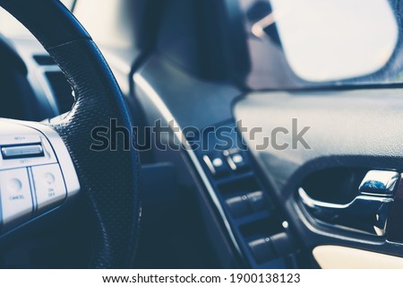 car interiors console and control drive