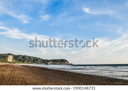 coast of sea, photo as a background, digital image