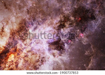 Endless universe. Stars, galaxies and nebulas in awesome cosmic images. Elements of this image furnished by NASA