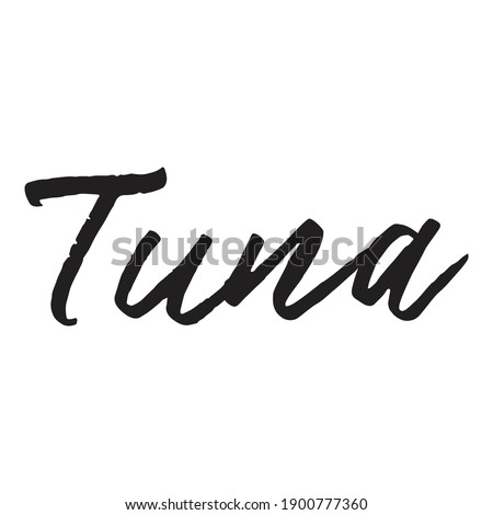 Tuna icon. Cartoon of tuna vector icon for web design isolated on white background