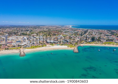 Panorama view of Geraldton, Australia