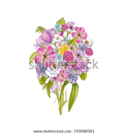 Bouquet of wildflowers