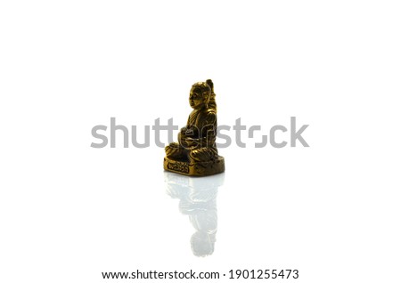 Asian Thai Buddha Amulet Pendant - small thai asian buddha magic