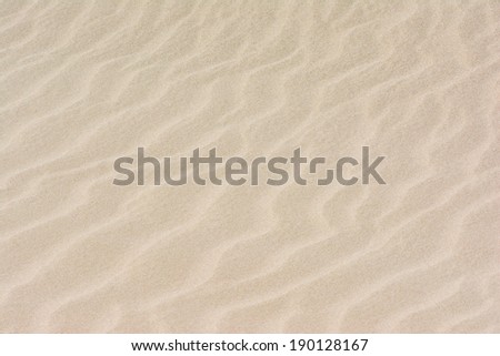 Picture filling sands as background.