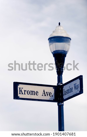 Krome Ave and Jasmine way in Homestead Florida