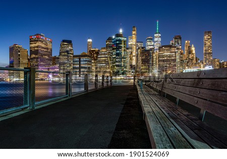 Night Shot New York City.