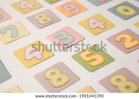 Background of numbers. Finance data concept. Matematic. Seamless pattern with numbers. financial crisis concept. Business success.