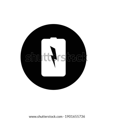 black charger logo illustration design