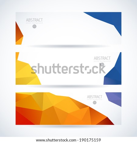 banner trendy flag vector series with triangles banner line water medicine crowd colourful conceptual scene technology heap glass splash clouds performance modern site deal ripple refreshing series co