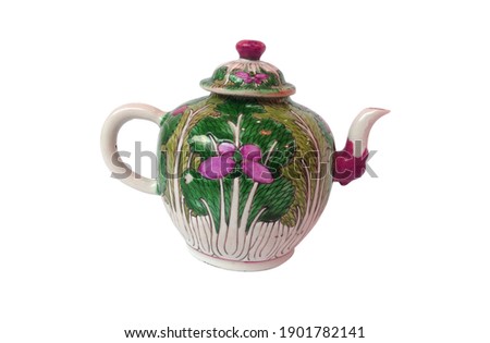 Beautiful background pictures of teapots 