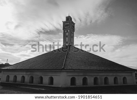 Islamic Vintage Green Dome,  Islamic Minaret Backrgound