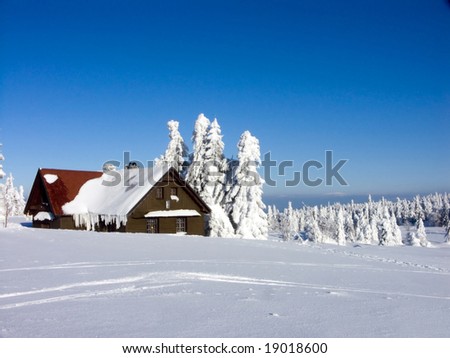 Orlicke mountains, Czech Republic, a perfect place to have a White Christmas or to celebrate the New Year !