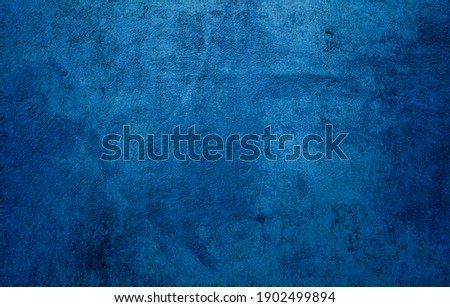 Beautiful Abstract Grunge Decorative Navy Blue Dark Stucco Wall Background. Concrete Wall for Background With Space For Text and design. 