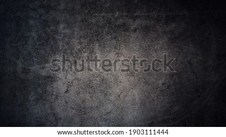 Texture of old gray concrete wall for dark gray  background Royalty-Free Stock Photo #1903111444