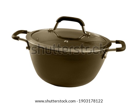 Frying pan non stick background picture