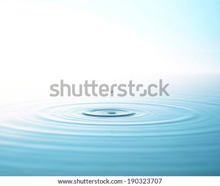 The depiction of clean water