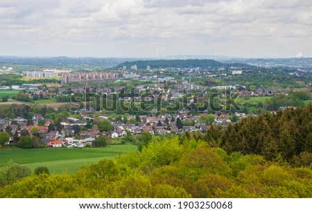 the landscape around Aachen in the triangle of Germany, Belgium and the Netherlands Royalty-Free Stock Photo #1903250068