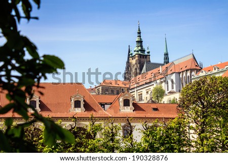 Spring Prague Castle Photo - The Cathedral of St Vitus - Czech Republic - Europe 