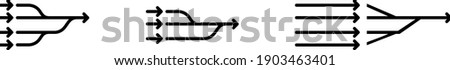 Simplify icon , vector illustration Royalty-Free Stock Photo #1903463401