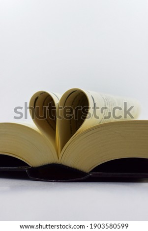 Book with Heart Symbol, Book Love