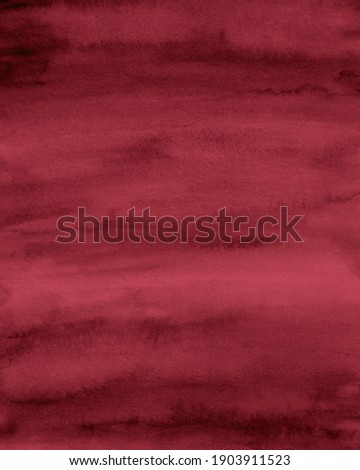 Burgundy Watercolor Background, Abstract Red Digital Paper, Watercolour Paper Texture