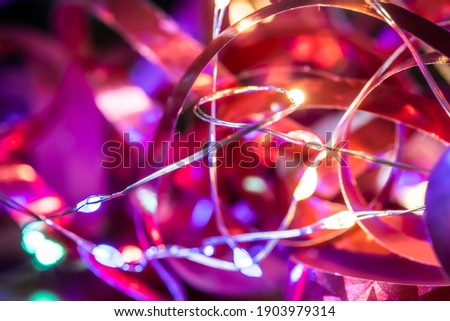blurred colourful lights for background
