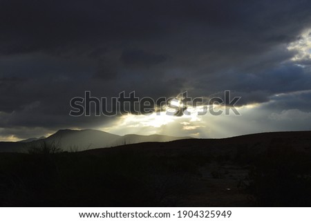Sunset photos from the desert of Algeria