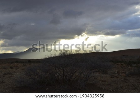 Sunset photos from the desert of Algeria