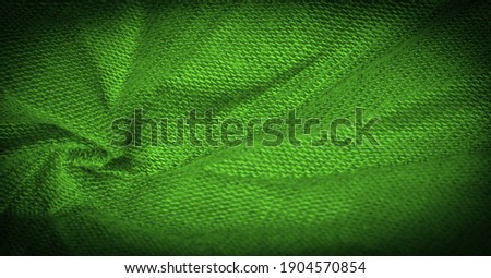 Texture. Background. Background. Green field of fabric. fabric, tissue, textile, cloth, web, material