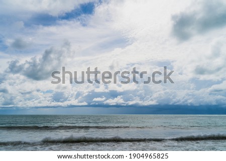 Blue sky with cloud at Phuket Thailand