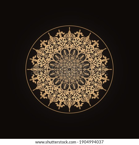decorative concept abstract mandala illustration
