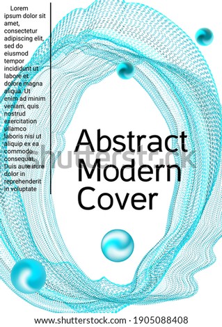 Minimum vector coverage. Modern abstract background.  Creative background from abstract lines to create a fashionable abstract cover, banner, poster, booklet. 