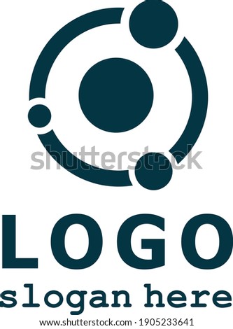 Professional vector Logo design with cirlcle 