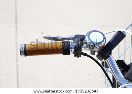 vintage bike in sunny day 